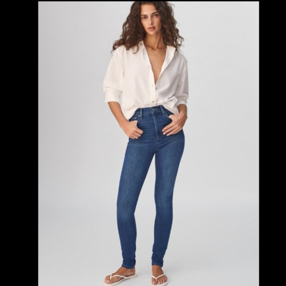 Aritzia Denim Forum Lola High Rise Skinny Jeans